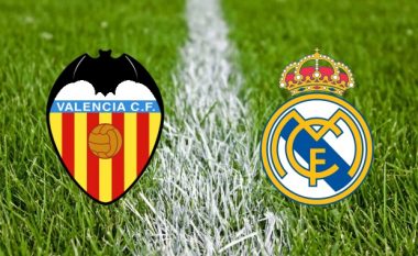 Formacionet zyrtare, Valencia – Real Madrid