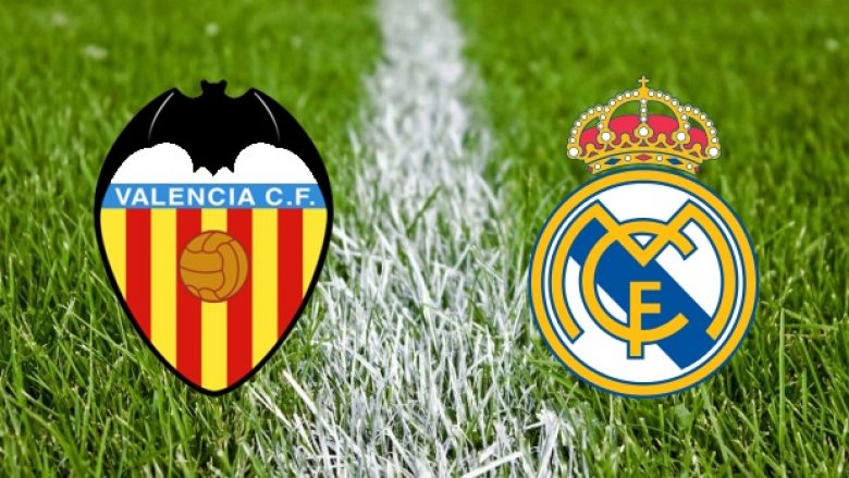 Formacionet zyrtare, Valencia – Real Madrid