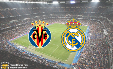 Formacionet zyrtare, Villarreal – Real Madrid