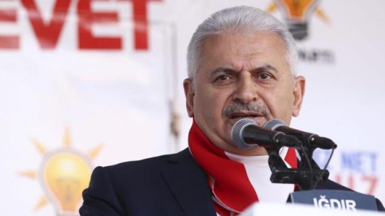 Yıldırım: Terroristët dhe armiqtë e Turqisë kundërshtojnë referendumin