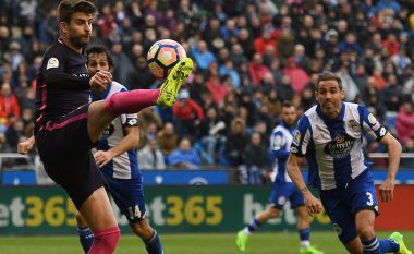 Pique: Lodhja dhe paraqitja ndaj PSG-së nuk duhet merren si arsyetim për humbjen ndaj Deportivos