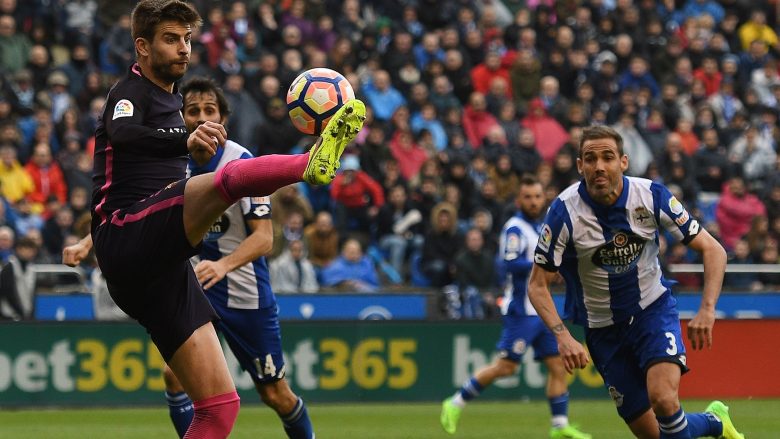 Pique: Lodhja dhe paraqitja ndaj PSG-së nuk duhet merren si arsyetim për humbjen ndaj Deportivos