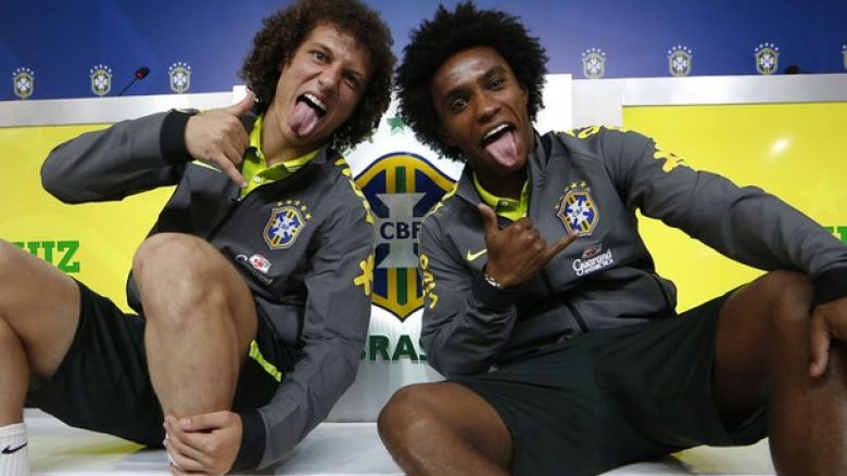 Brazili zbardh listën, nuk ftohet David Luiz