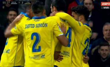 Las Palmas kalon në epërsi ndaj Realit prej dy golash (Video)