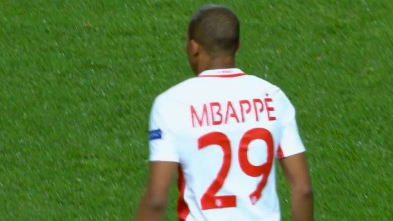 Monaco kalon në epërsi ndaj Cityt me golin e Mbappe (Video)