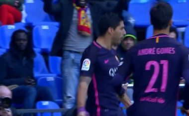 Barça barazon rezultatin ndaj Deportivos, shënon Suarez (Video)
