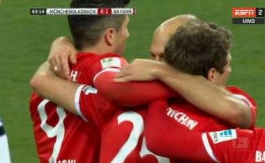 Muller kalon Bayernin në epërsi ndaj Monchengladbach (Video)