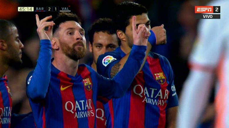 Dramë në Camp Nou, Messi kaloi Barçën në epërsi, por ish-lojtari i katalunasve barazoi pas një minute (Video)