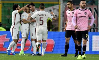 Roma i kthehet fitoreve në Serie A dhe vazhdon në vendin e dytë (Video)