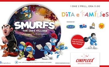 Cineplexx sjellë premierën e Smurfs me shumë aktivitete dhe shpërblime për fëmijë