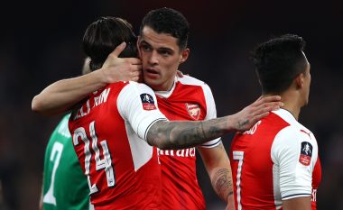 Arsenali kualifikohet në gjysmëfinale të FA Cup (Video)