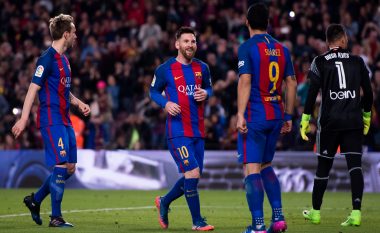 Barça nuk gabon ndaj Valencias, me golat e Messit i qëndron hije Realit (Video)
