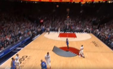 Nga koshi në kosh, ky është shënimi më spektakolar në NBA në sekondë në e fundit (Video)