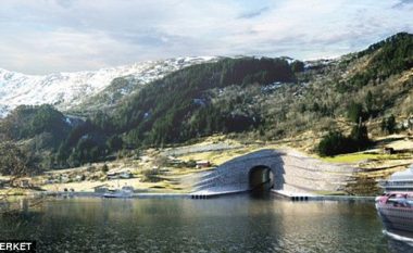 Norvegjia do të shpenzojë mbi 300 milionë euro në tunelin e parë për anije (Video)