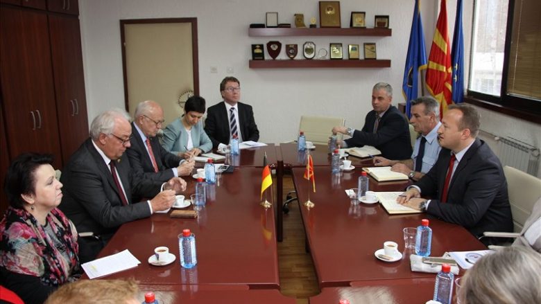 ‘Të thellohet bashkëpunimi Maqedoni – Gjermani edhe më tutje’