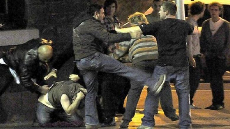 Përleshje fizike për shkak të tabelës në gjuhën shqipe në Ohër