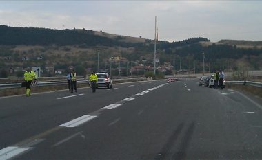 Bllokohet qarkorja e Shkupit për shkak të një proteste