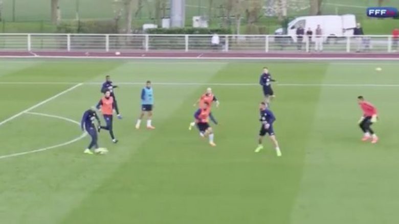 Tiemoue Bakayoko fantastik në stërvitje me Francën, nuk është çudi pse Chelsea dhe Unitedi e duan (Video)