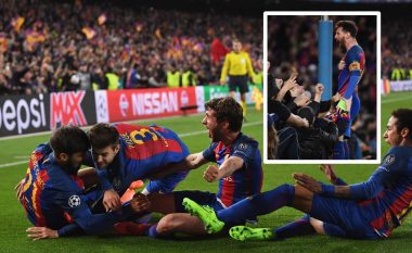 Messi golin e kualifikimit nuk e festoi me bashkëlojtarët, por kjo më së miri e tregoi dashurinë e madhe për Barçën (Video)