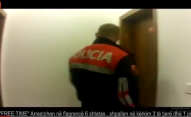 Prostitucion në hotel, momentet kur policia i kap “mat” klientët (Video)
