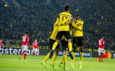 Vlerësimi i lojtarëve Dortmund-Benfica, Aubameyang lojtari i ndeshjes