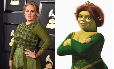 “Nuk më intereson fare”, Adele reagon ndaj kritikave për ngjashmërinë me Fionën e Shrekut në “Grammy” (Foto)