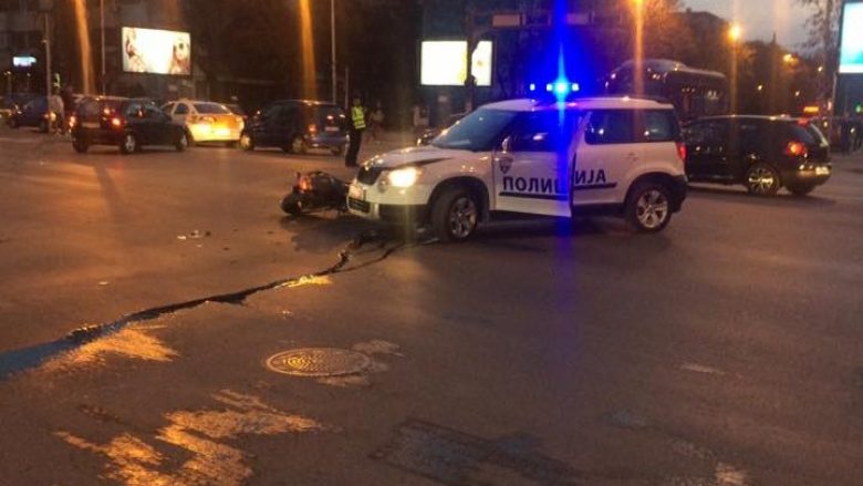 Fundjavë e rrezikshme për vozitësit në Shkup