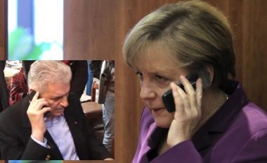 Telefonon Merkel, kryeministri turk ndërpret mitingun (Video)
