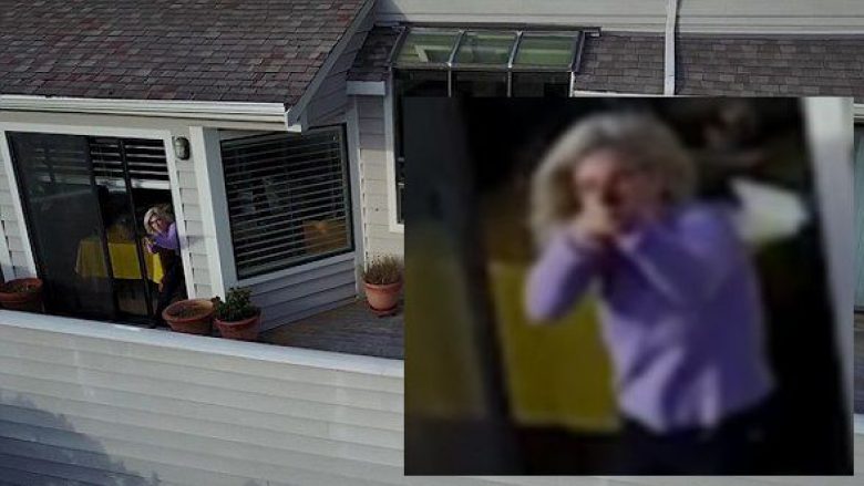 Gruaja përdori edhe armën për të hequr qafe dronin që po “spiunonte” afër shtëpisë së saj (Video)