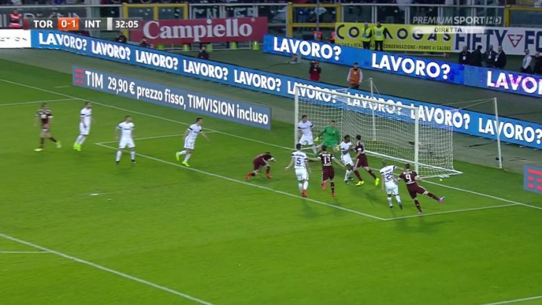 Torino barazon ndaj Interit me golin e Basellit (Video)