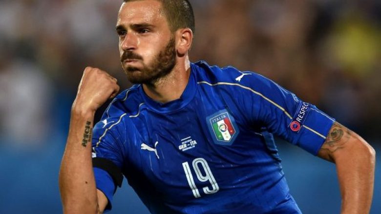 Bonucci me virus gripal, rrezikon ndeshjen me Shqipërinë