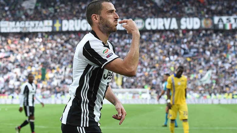 Shënon Bonucci, Juventusi barazon ndaj Udineses (Video)