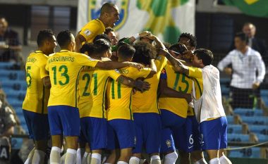 Messi prej penaltisë për fitoren e Argjentinës, Neymar e Paulinho me supergola për triumfin e Brazilit (Video)