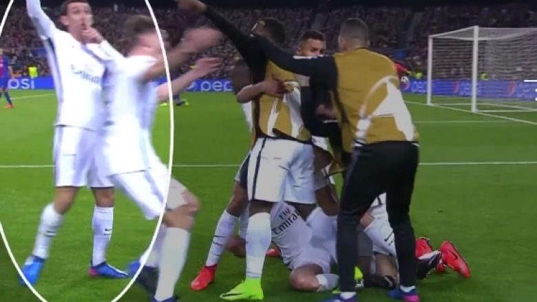 Momenti kur Di Maria i nervozoi tifozët e Barçës, harroi se kishte ende lojë deri në fund? (Video)
