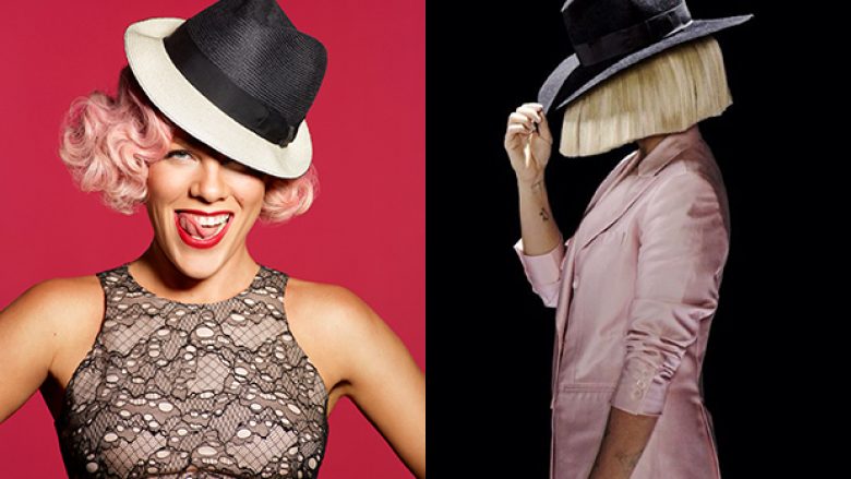 Kur dy divat e muzikës bëhen bashkë! Pink dhe Sia sjellin bashkëpunimin e tyre të ri (Video)
