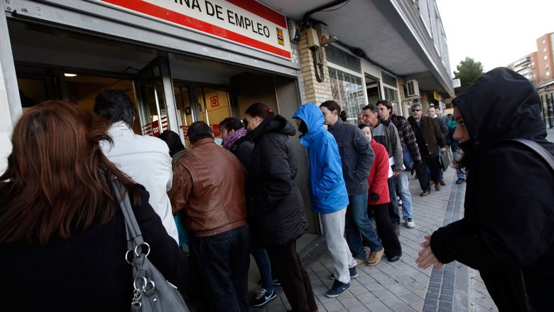 Papunësia në vendet evropiane arrin në 7.4 për qind