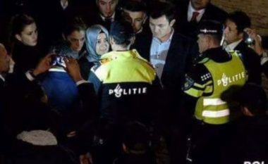 Thellohet skandali: Ministrja turke nxirret jashtë kufirit holandez (Video)
