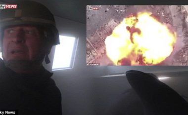 Shpërthen një bombë e ISIS-it, gazetarët e SkyNews për pak “mashtrojnë vdekjen”! (Video)