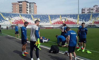 Islanda mban stërvitjen në stadiumin ‘Loro Boriçi’