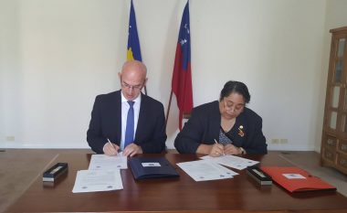 Kosova dhe shteti i Samoas lidhin marrëdhënie diplomatike