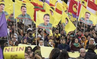 Kurdët e Turqisë, protestojnë në Frankfurt kundër Erdoganit
