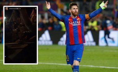 Messi admirohet si një perandor, tifozët e bllokojnë në rrugë dhe brohorasin emrin e tij (Video)