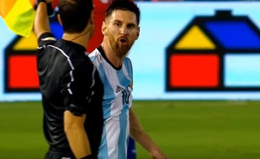 Lionel Messi suspendohet për katër ndeshje (Video)