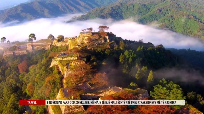 Takeda, kështjella mbi re, e ndërtuar para disa shekujve (Video)