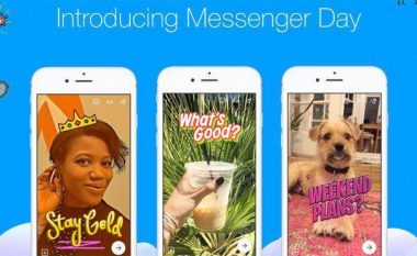 Facebook lanson edhe Messenger Day