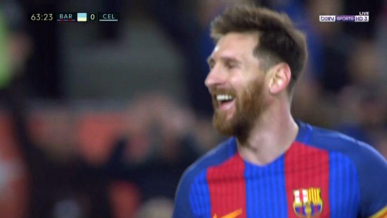 Messi shënon edhe një gol në stilin e tij (Video)