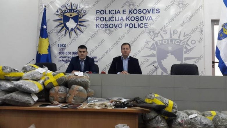 Konfiskohen 80 kilogramë substancë narkotike, pesë të arrestuar