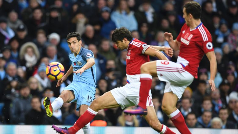 Formacionet zyrtare, Middlesbrough – Manchester City