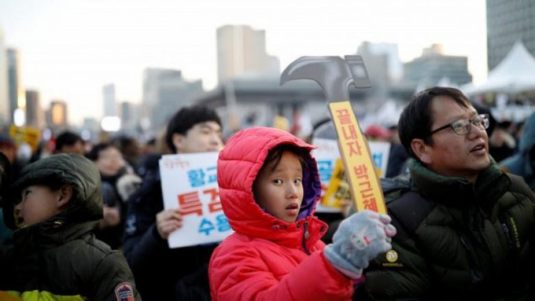 Tre të vdekur në protestën kundër presidentes në Korenë e Jugut