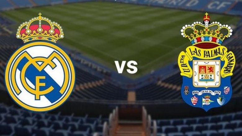 Formacionet zyrtare, Real Madrid – Las Palmas